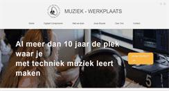 Desktop Screenshot of muziek-werkplaats.nl