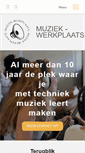 Mobile Screenshot of muziek-werkplaats.nl